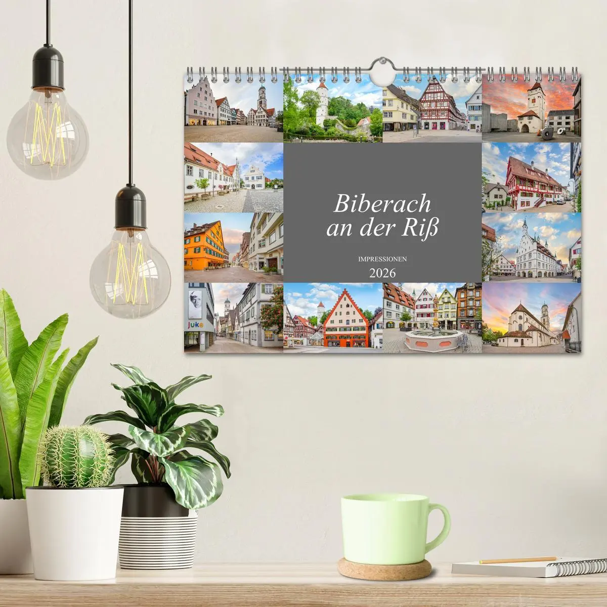 Bild: 9783457912508 | Biberach an der Riß Impressionen (Wandkalender 2026 DIN A4 quer),...