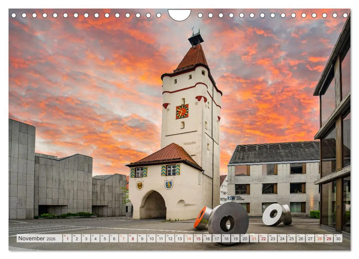 Bild: 9783457912508 | Biberach an der Riß Impressionen (Wandkalender 2026 DIN A4 quer),...