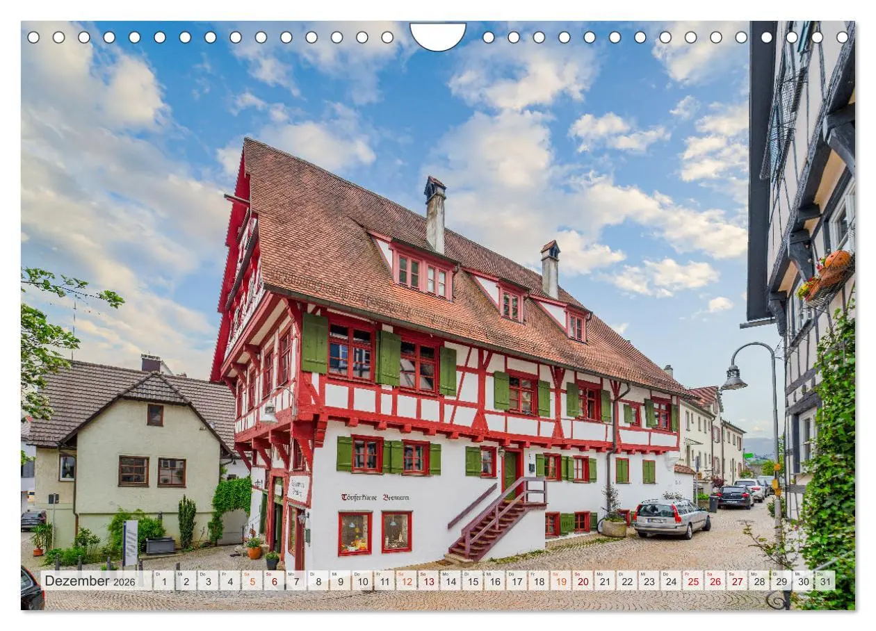 Bild: 9783457912508 | Biberach an der Riß Impressionen (Wandkalender 2026 DIN A4 quer),...