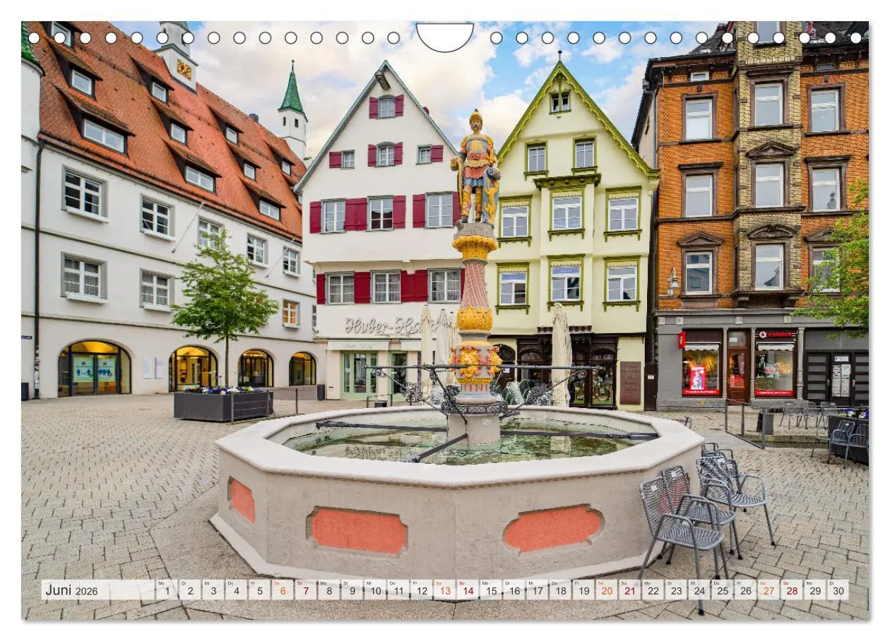 Bild: 9783457912508 | Biberach an der Riß Impressionen (Wandkalender 2026 DIN A4 quer),...