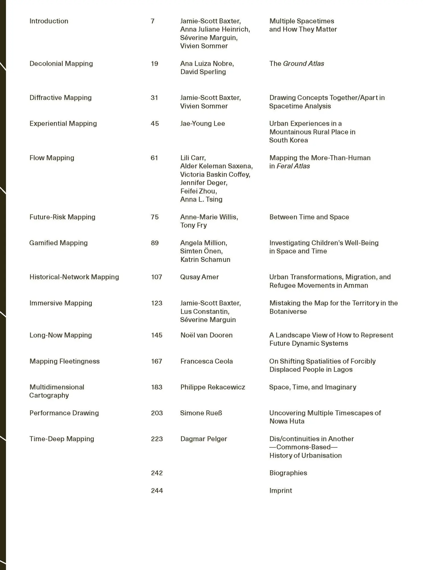 Bild: 9783986122508 | Spacetimes Matter | A Collection of Mapping Methodologies | Buch