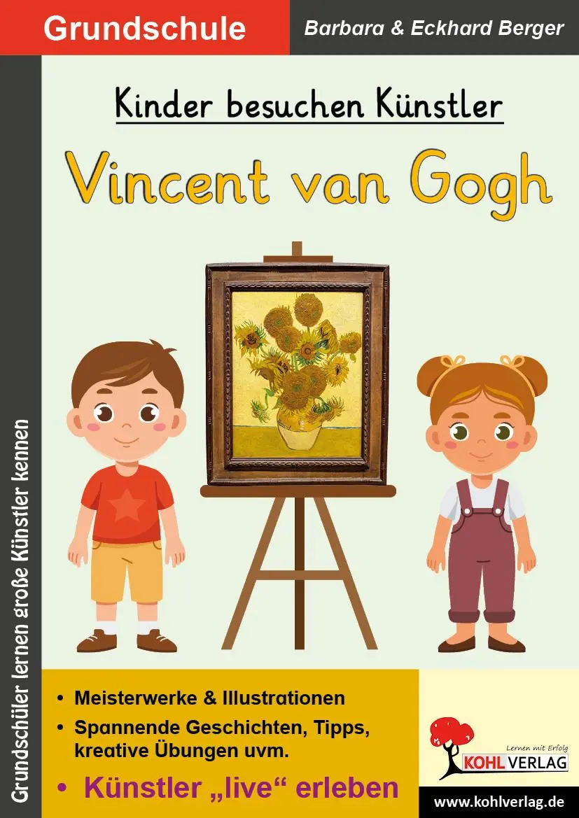 Cover: 9783988412508 | Kinder besuchen Künstler / Vincent van Gogh | Eckhard Berger (u. a.)