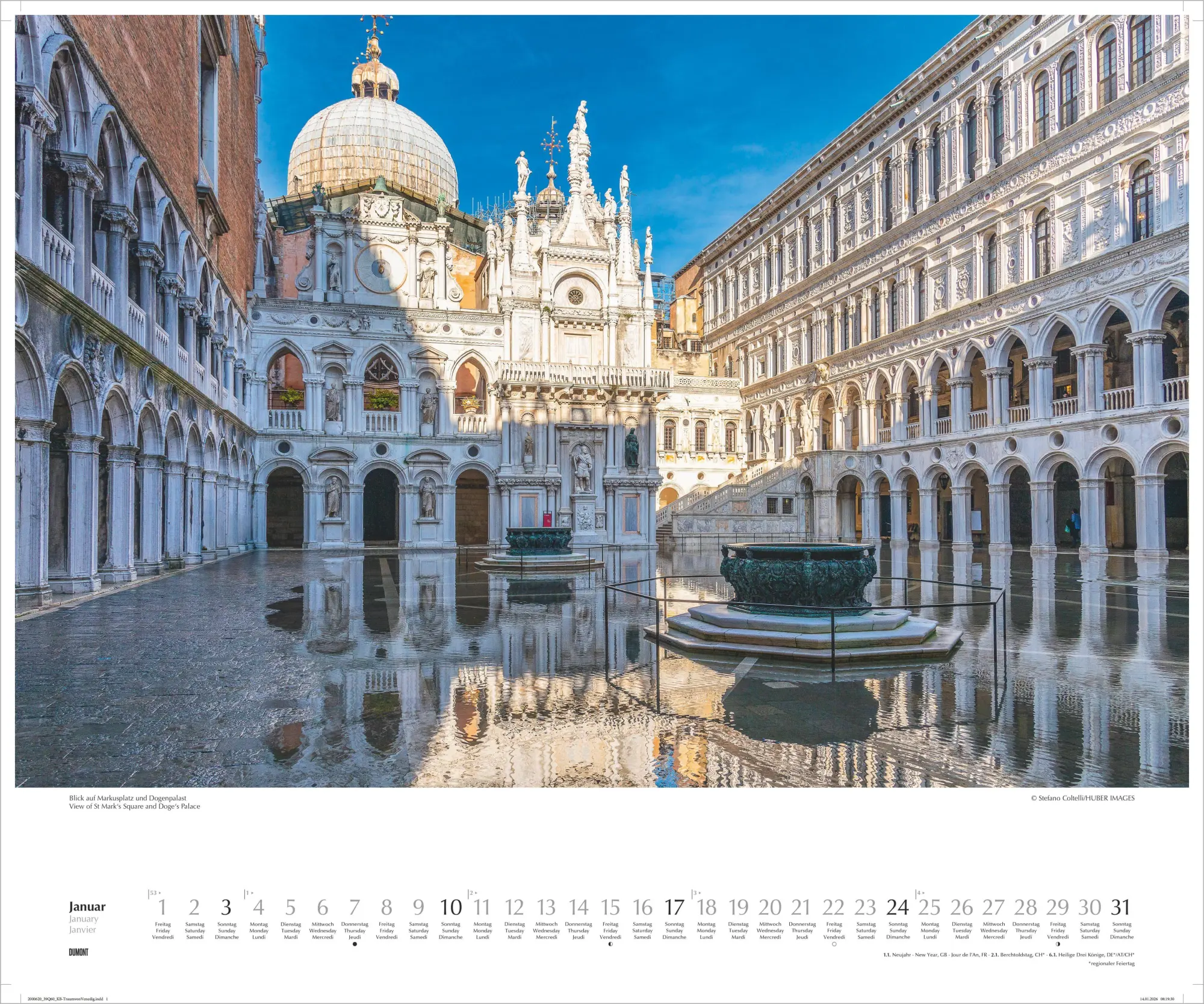 Bild: 4069095012608 | Traum von Venedig 2027 | Neumann Verlage GmbH &amp; Co KG | Kalender