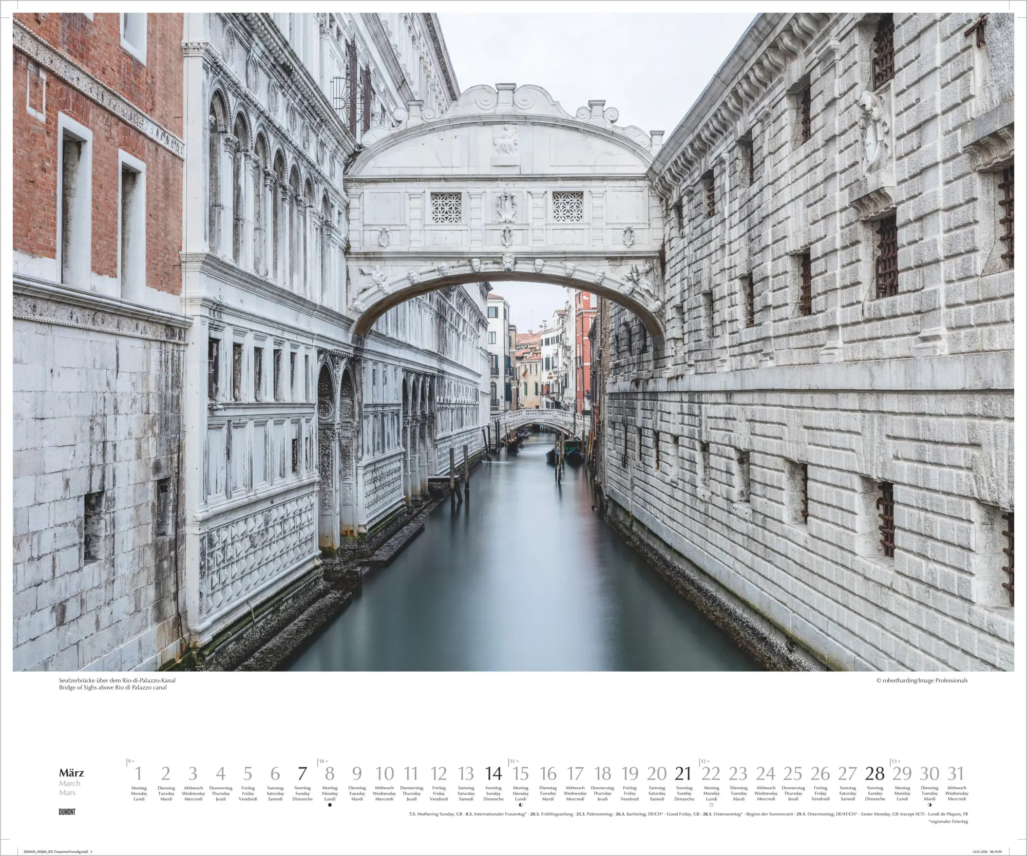 Bild: 4069095012608 | Traum von Venedig 2027 | Neumann Verlage GmbH &amp; Co KG | Kalender