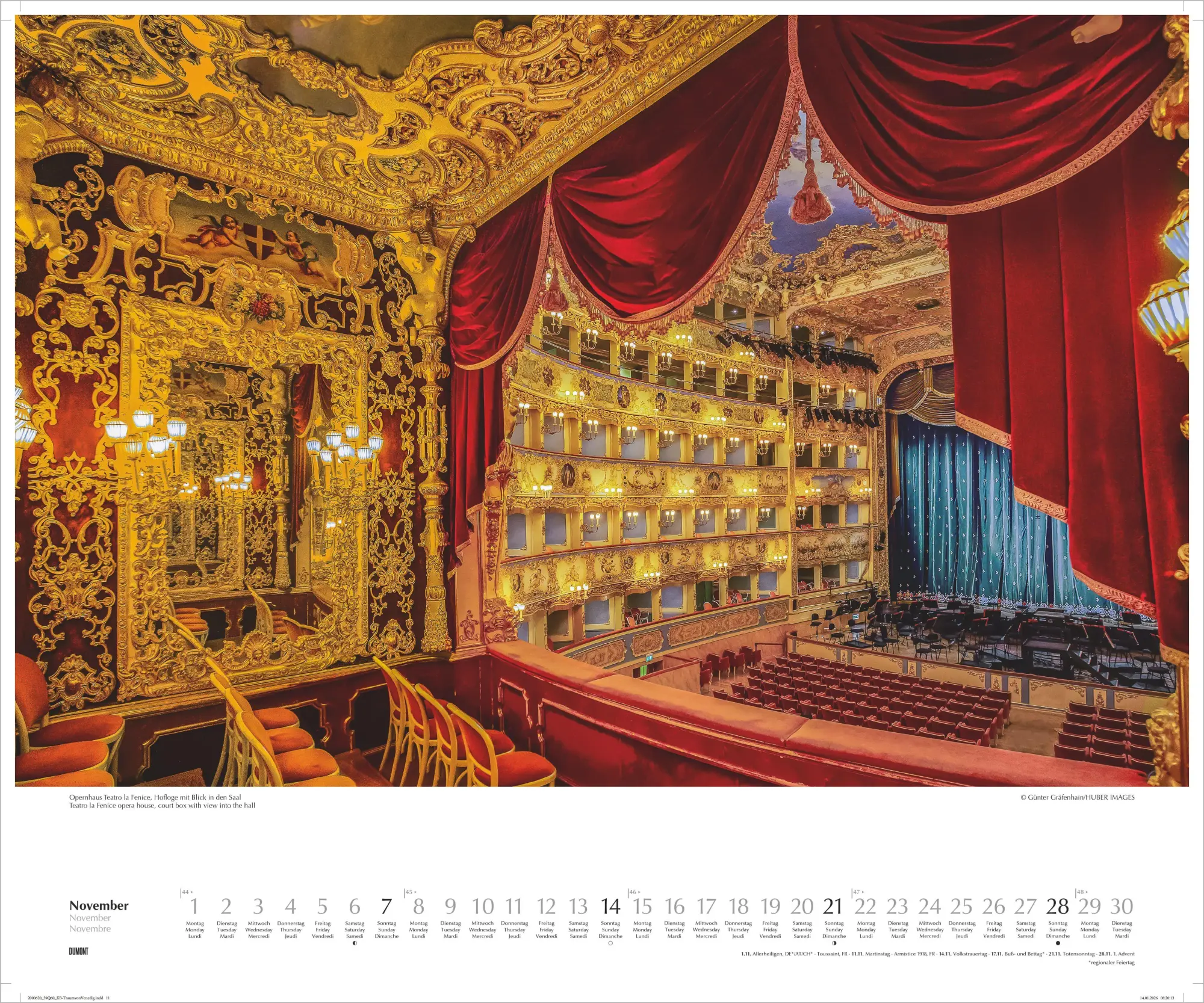 Bild: 4069095012608 | Traum von Venedig 2027 | Neumann Verlage GmbH &amp; Co KG | Kalender