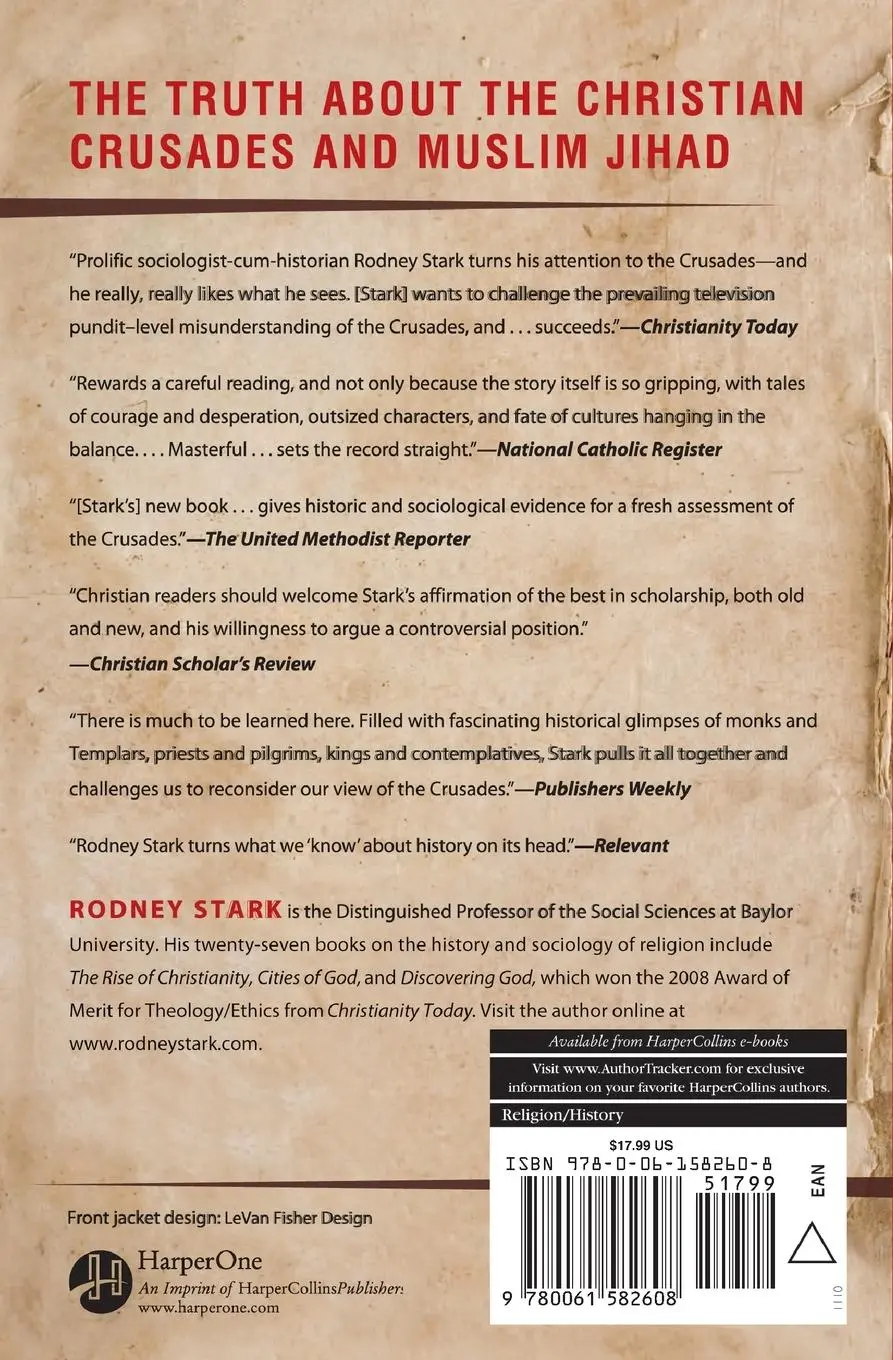 Rückseite: 9780061582608 | God's Battalions | The Case for the Crusades | Rodney Stark | Buch