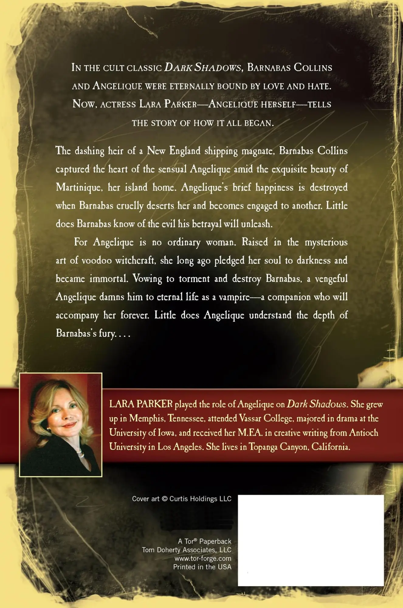 Rückseite: 9780765332608 | Angelique's Descent | Lara Parker | Taschenbuch | Englisch | 2012