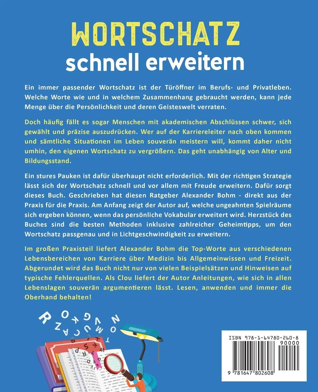 Rückseite: 9781647802608 | Wortschatz schnell erweitern | Alexander Bohm | Taschenbuch | 2021