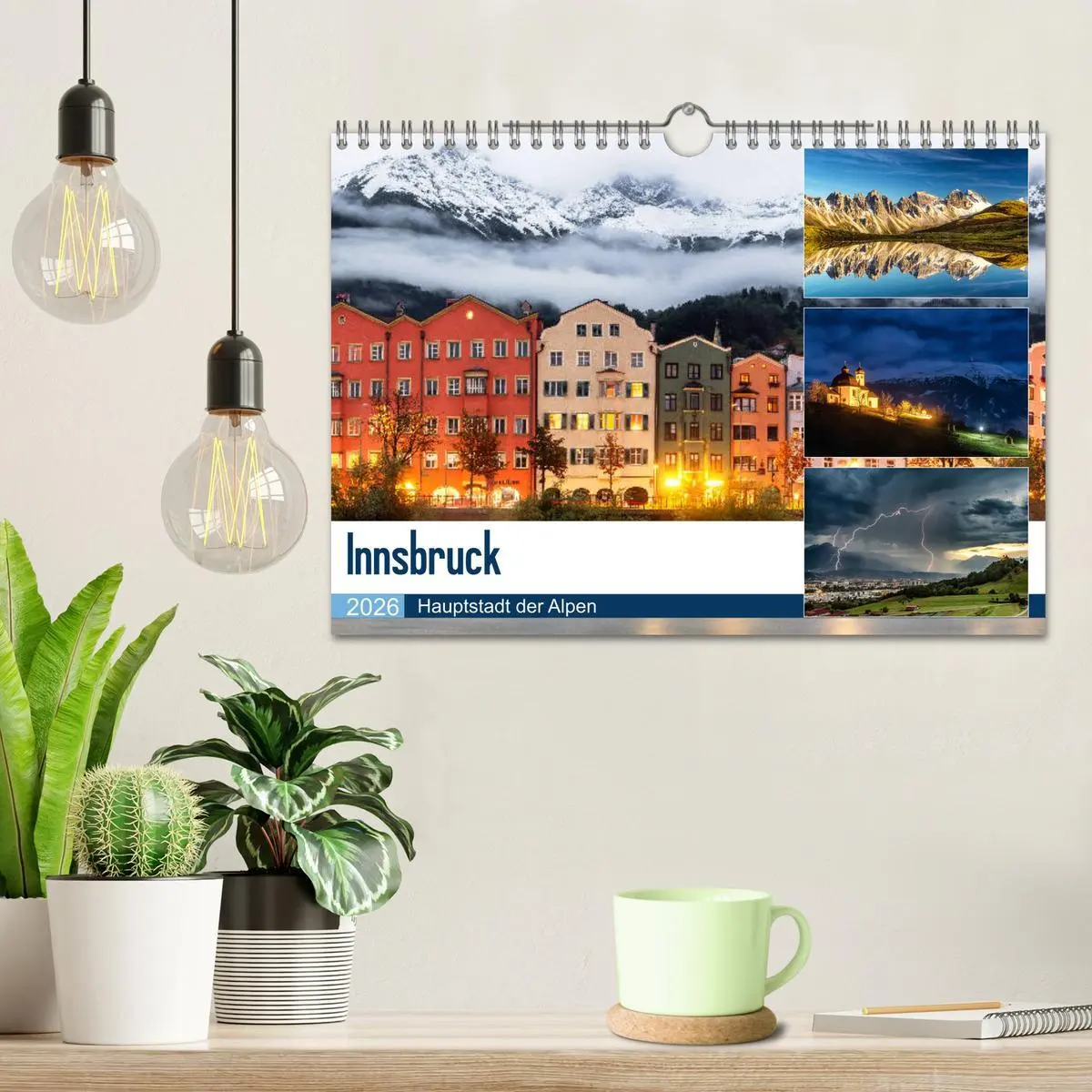 Bild: 9783457762608 | Innsbruck - Hauptstadt der Alpen (Wandkalender 2026 DIN A4 quer),...
