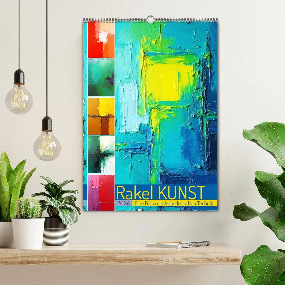 Bild: 9783457832608 | Rakel Kunst - Eine Form der künstlerischen Technik (Wandkalender...