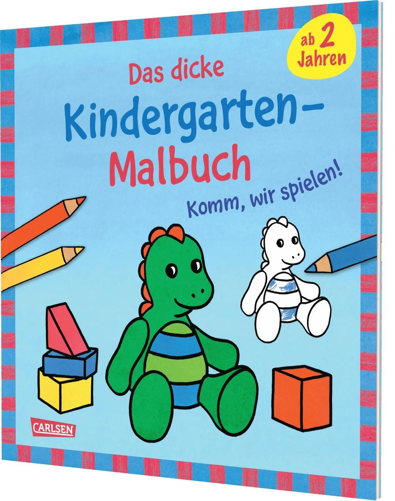 Cover: 9783551192608 | Ausmalbilder für Kita-Kinder: Das dicke Kindergarten-Malbuch: Komm,...