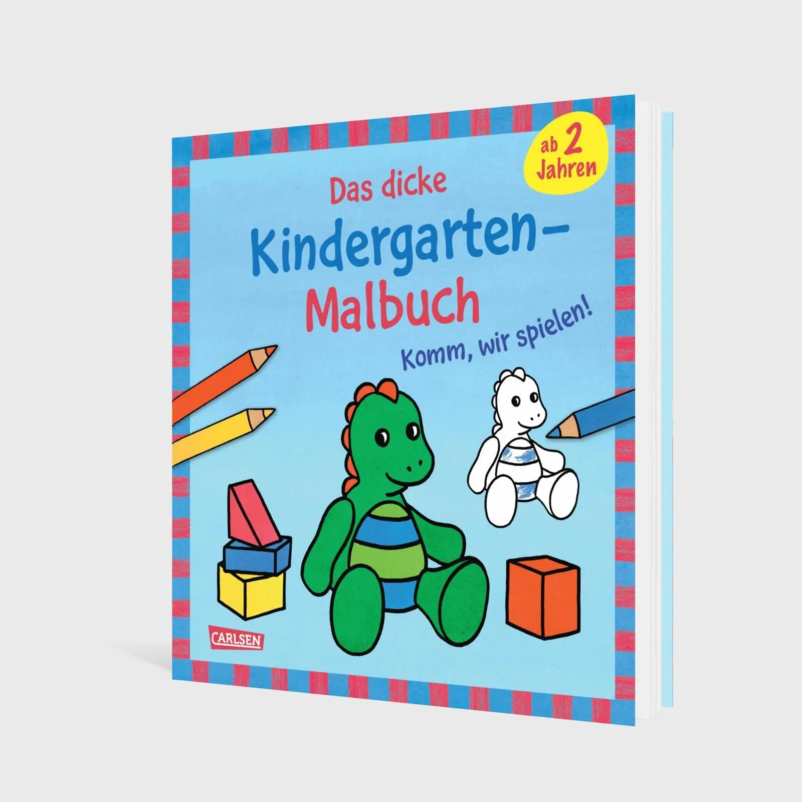 Bild: 9783551192608 | Ausmalbilder für Kita-Kinder: Das dicke Kindergarten-Malbuch: Komm,...