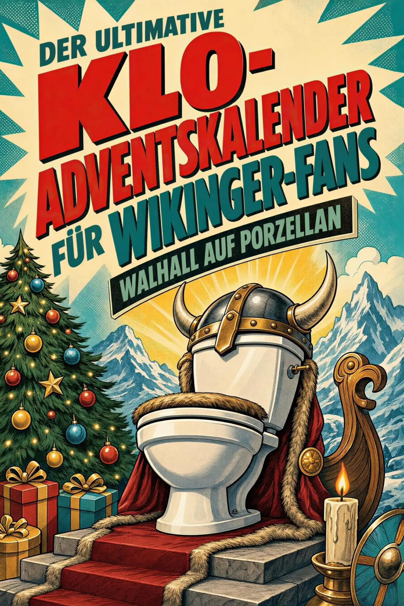 Cover: 9783696112608 | Der ultimative Klo-Adventskalender für Wikinger-Fans | Jakob Koch