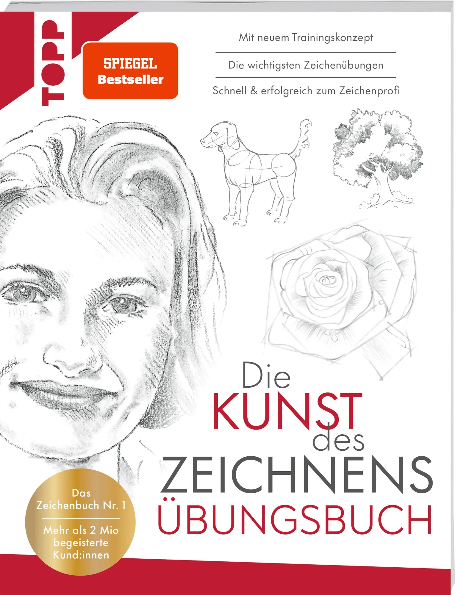 Cover: 9783735882608 | Die Kunst des Zeichnens Übungsbuch. Mit neuem Trainingskonzept | Buch