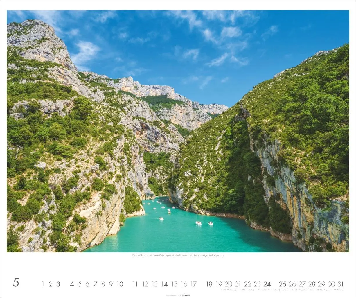 Bild: 9783839902608 | Provence Kalender 2026 - Blühende Lavendelfelder und malerische Dörfer