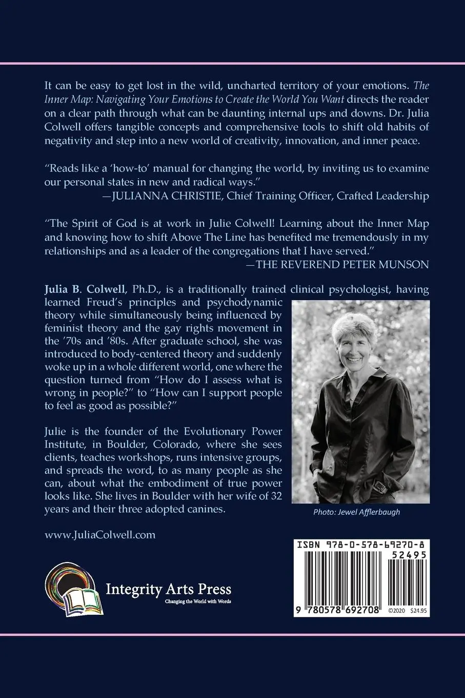 Rückseite: 9780578692708 | The Inner Map | Navigating Your Emotions to Create the World You Want