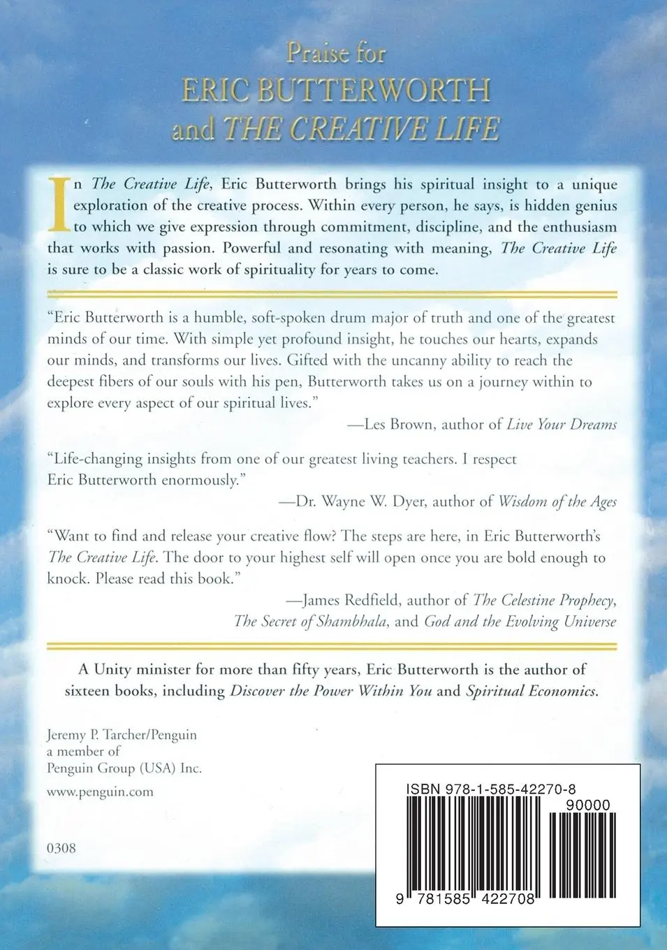 Rückseite: 9781585422708 | The Creative Life | 7 Keys to Your Inner Genius | Eric Butterworth