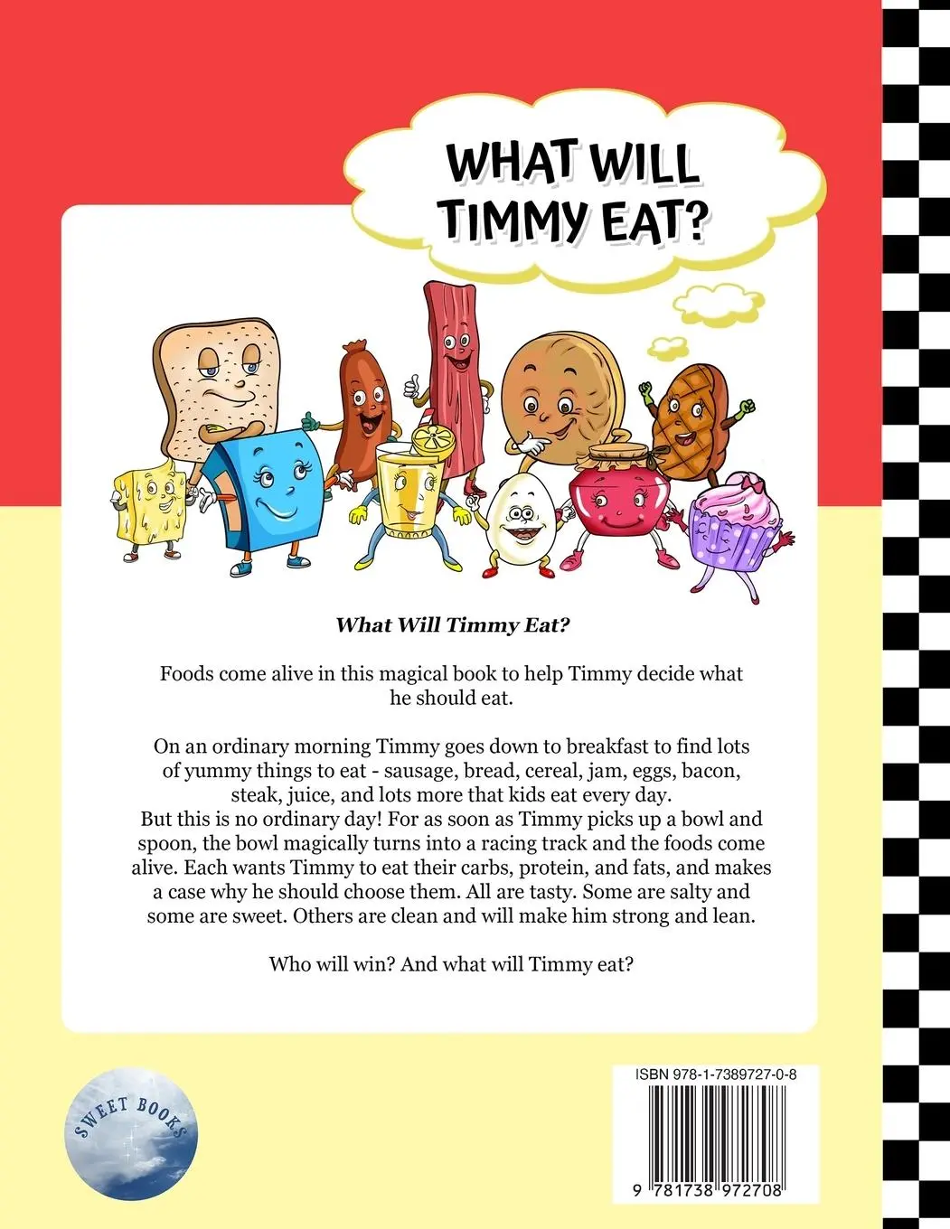 Rückseite: 9781738972708 | What Will Timmy Eat? | Susan Harris | Taschenbuch | Englisch | 2024