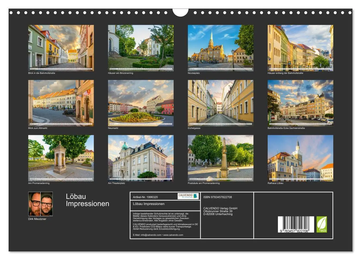 Bild: 9783457822708 | Löbau Impressionen (Wandkalender 2026 DIN A3 quer), CALVENDO...