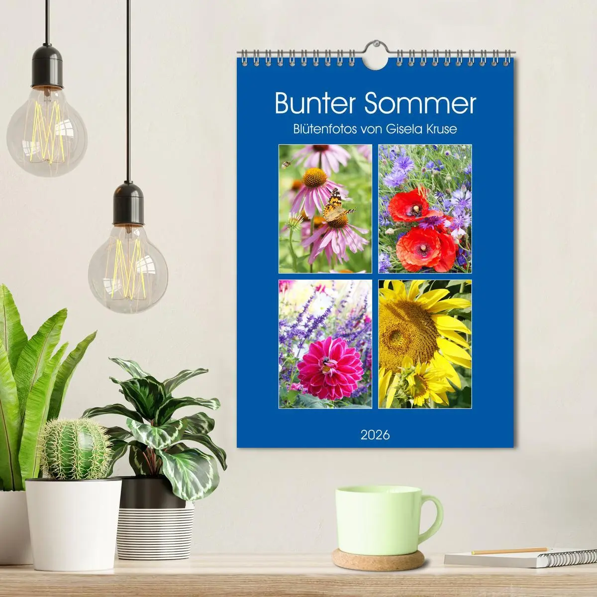 Bild: 9783516392708 | Bunter Sommer (Wandkalender 2026 DIN A4 hoch), CALVENDO Monatskalender