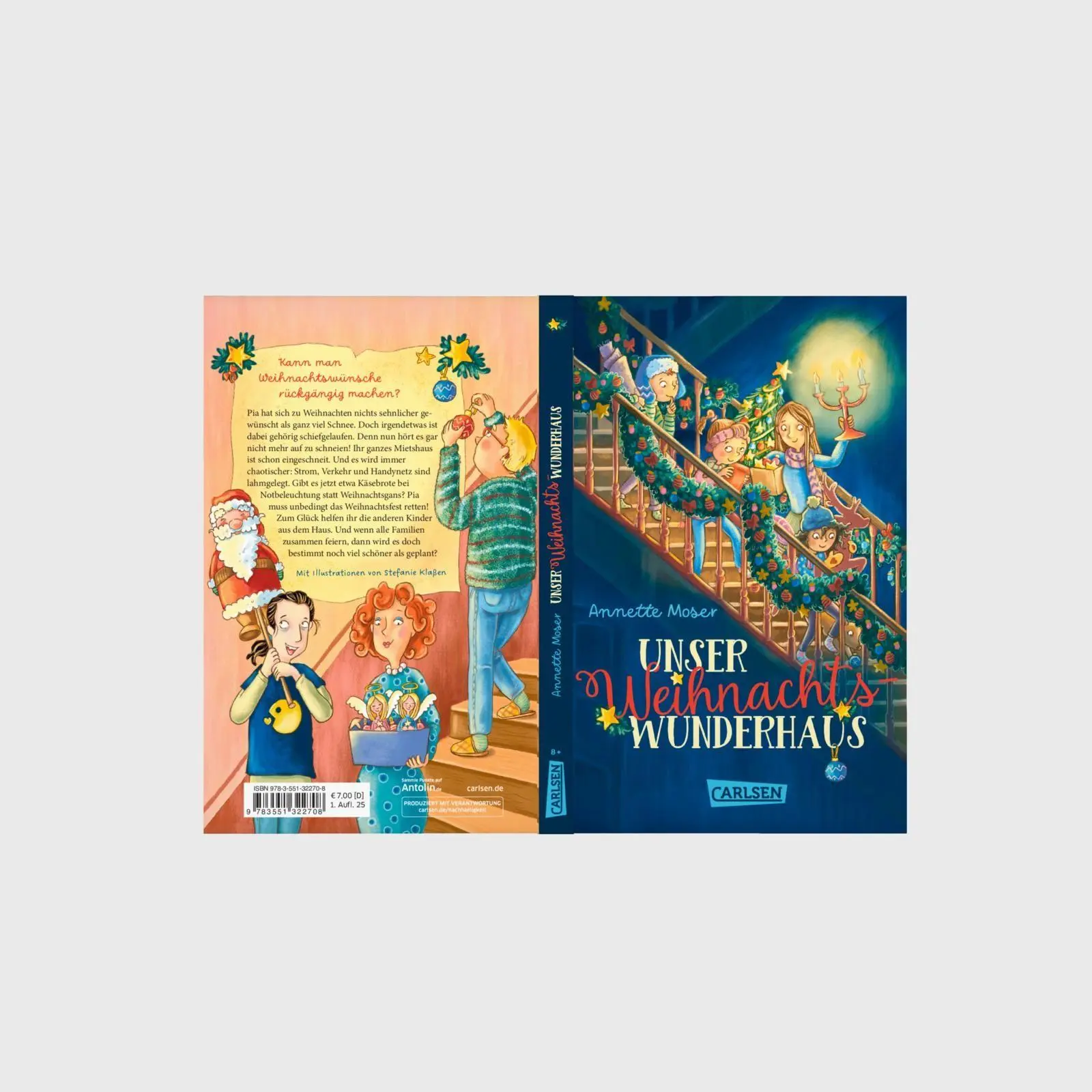 Bild: 9783551322708 | Unser Weihnachtswunderhaus | Annette Moser | Taschenbuch | 160 S.