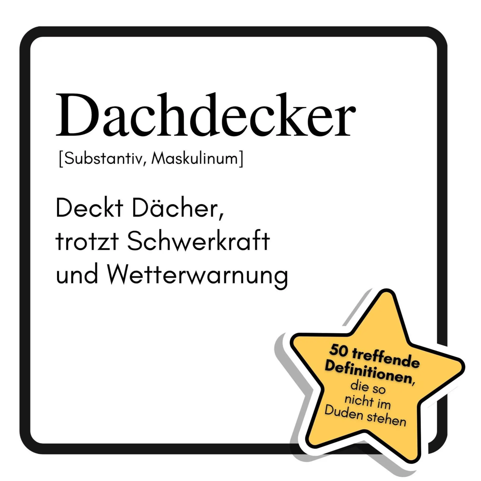 Cover: 9783759182708 | Dachdecker | Deckt Dächer, trotzt Schwerkraft und Wetterwarnung | Buch