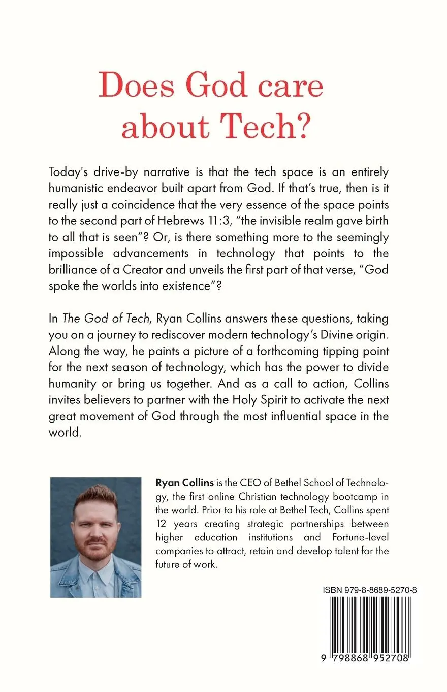 Rückseite: 9798868952708 | THE GOD OF TECH | Ryan Collins | Taschenbuch | Englisch | 2023