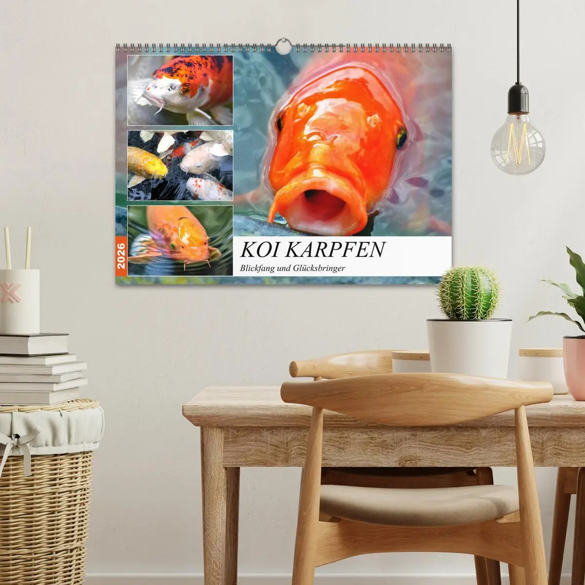 Bild: 9783457742808 | Koi Karpfen. Blickfang und Glücksbringer (Wandkalender 2026 DIN A3...