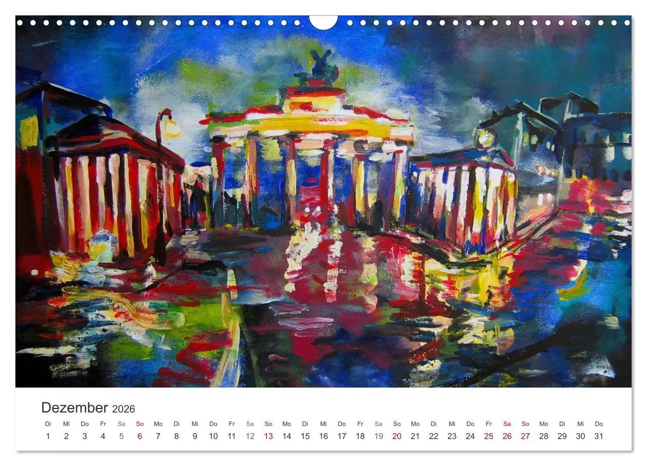 Bild: 9783457982808 | Berlin erlebt und gemalt - Renée König (Wandkalender 2026 DIN A3...