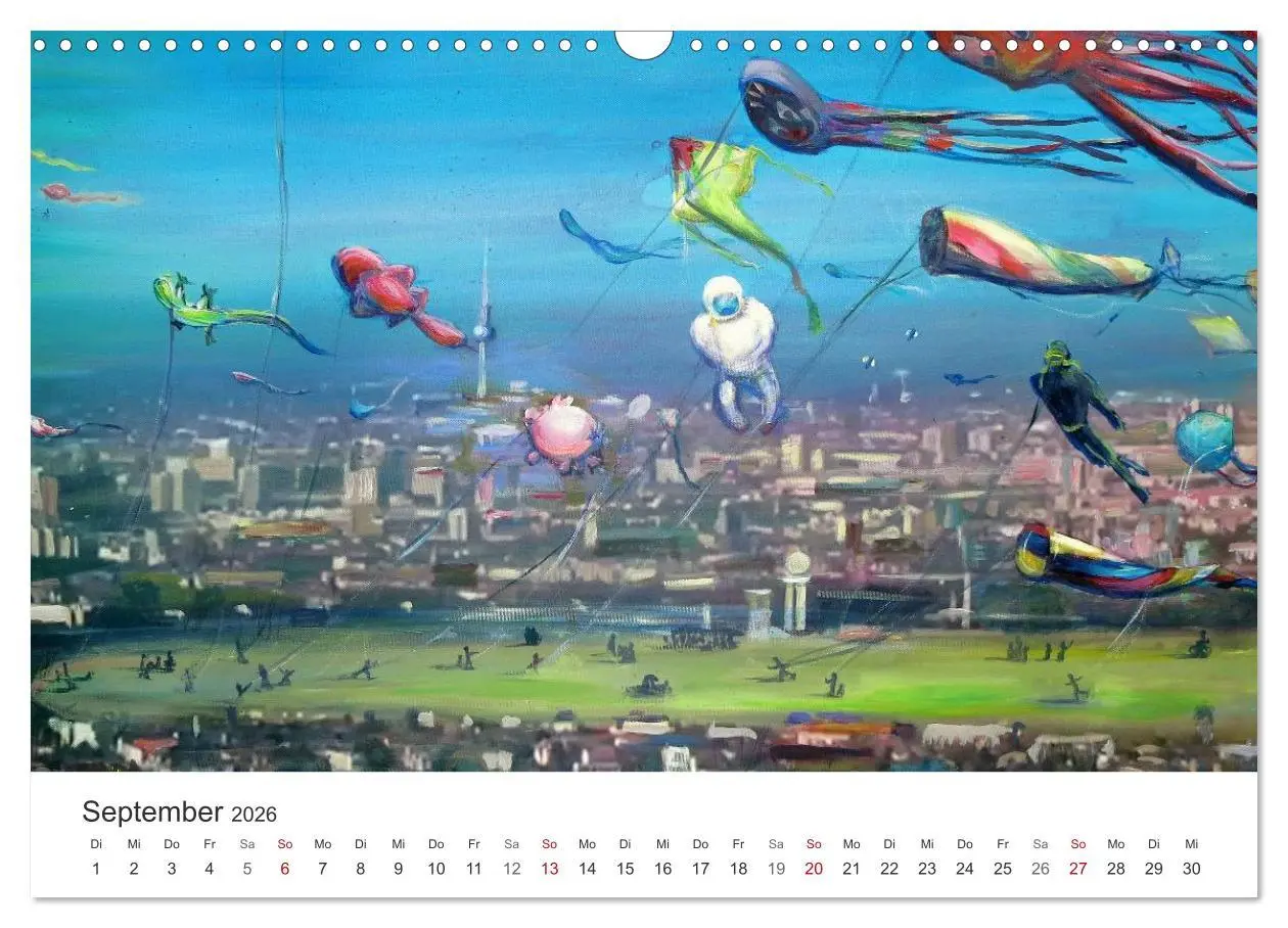 Bild: 9783457982808 | Berlin erlebt und gemalt - Renée König (Wandkalender 2026 DIN A3...
