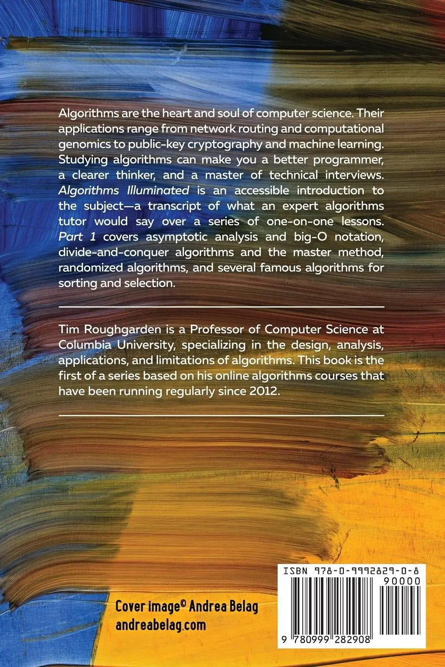 Rückseite: 9780999282908 | Algorithms Illuminated (Part 1) | The Basics | Tim Roughgarden | Buch