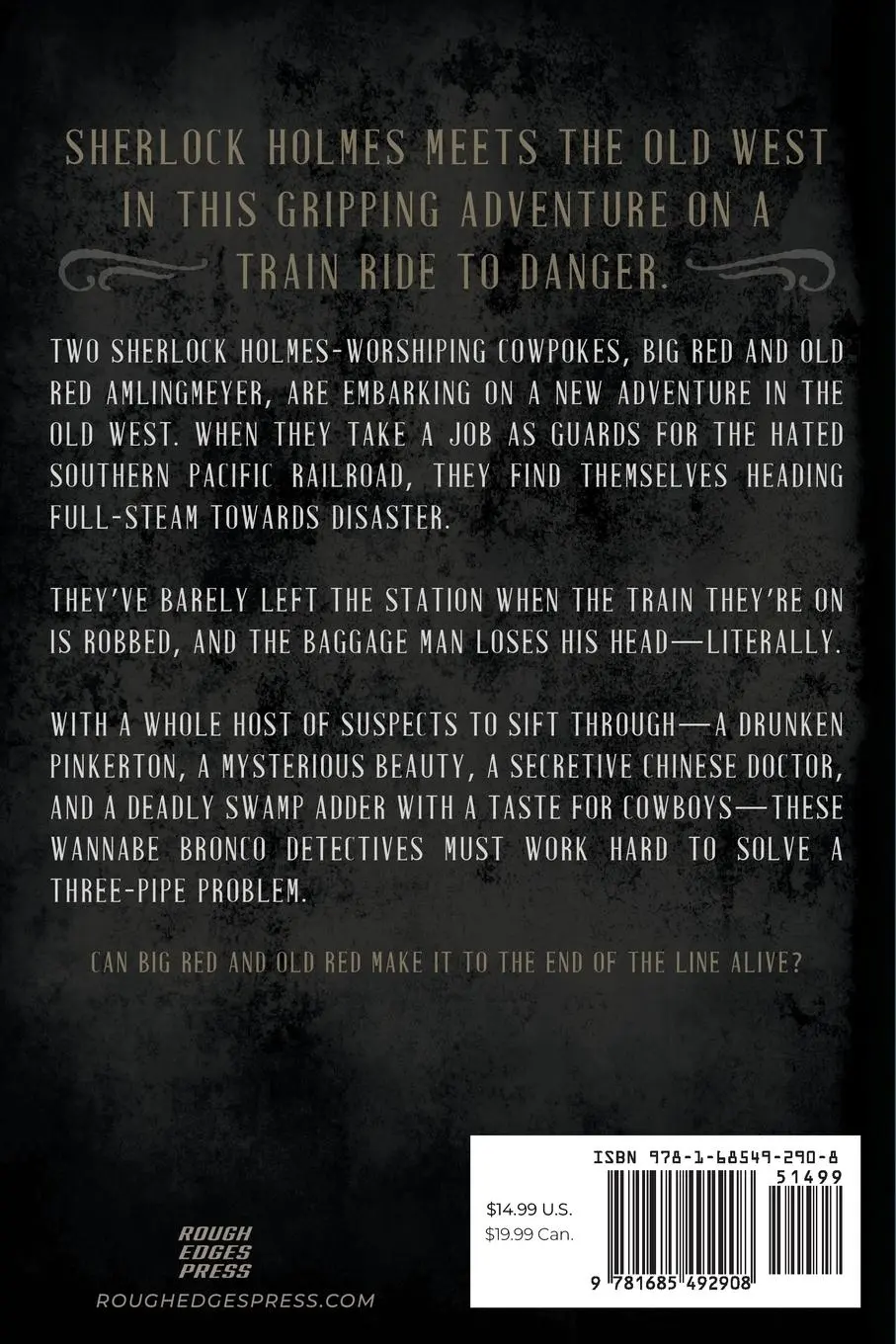 Rückseite: 9781685492908 | On the Wrong Track | Steve Hockensmith | Taschenbuch | Englisch | 2023