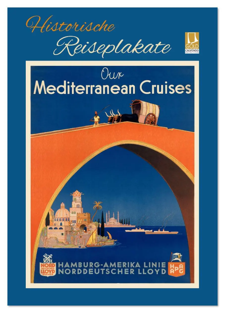 Cover: 9783516372908 | Historische Reiseplakate (Wandkalender 2026 DIN A2 hoch), CALVENDO...