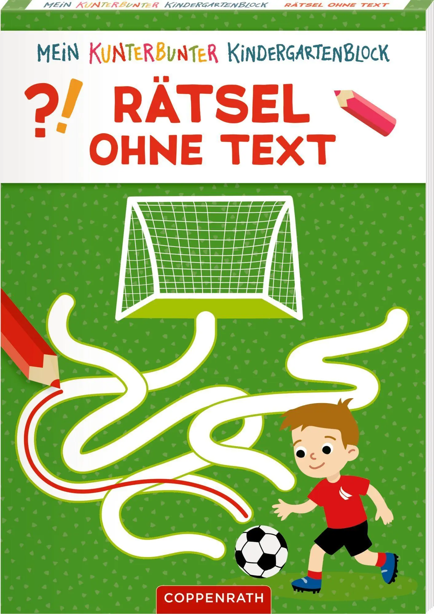 Cover: 9783649652908 | Mein kunterbunter Kindergartenblock | Rätsel ohne Text (Sport) | Buch