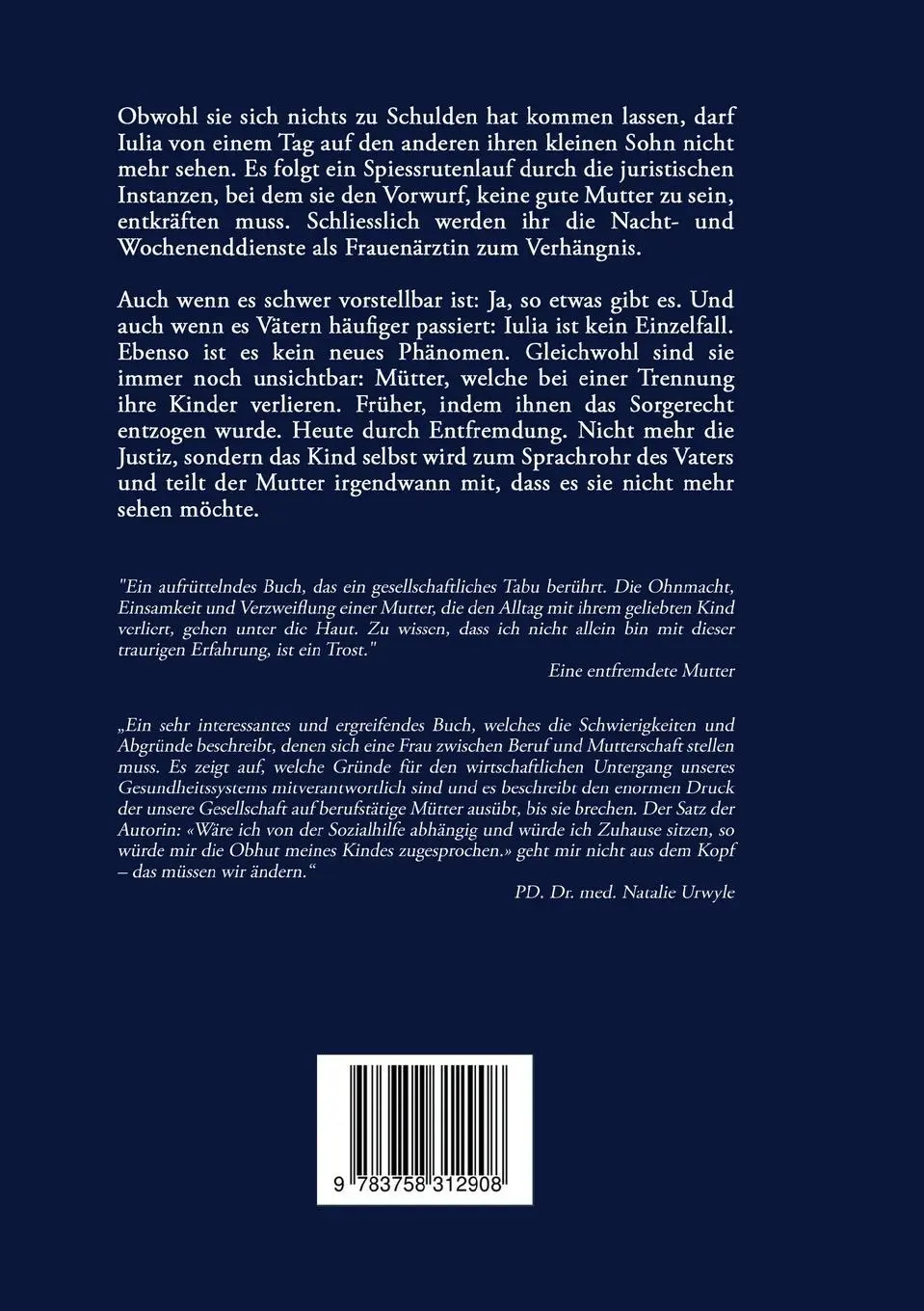Rückseite: 9783758312908 | Kein Marius | Iulia Varga | Taschenbuch | Paperback | 448 S. | Deutsch