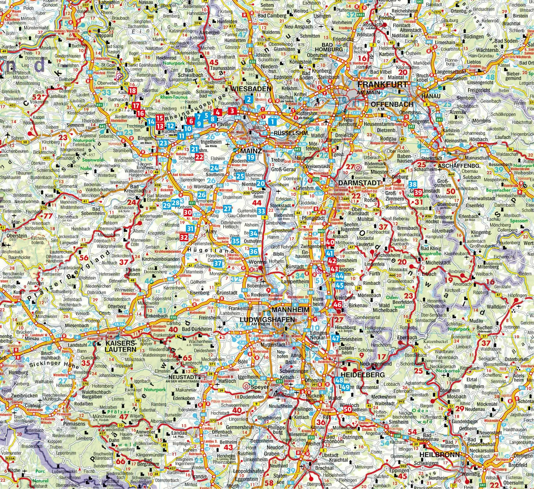 Bild: 9783763332908 | Wandern und Wein - Rheingau - Rheinhessen mit Bergstraße. | Buch