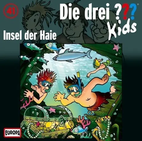 Cover: 9783803232908 | Die drei ??? Kids 41. Insel der Haie (drei Fragezeichen) CD | Blanck