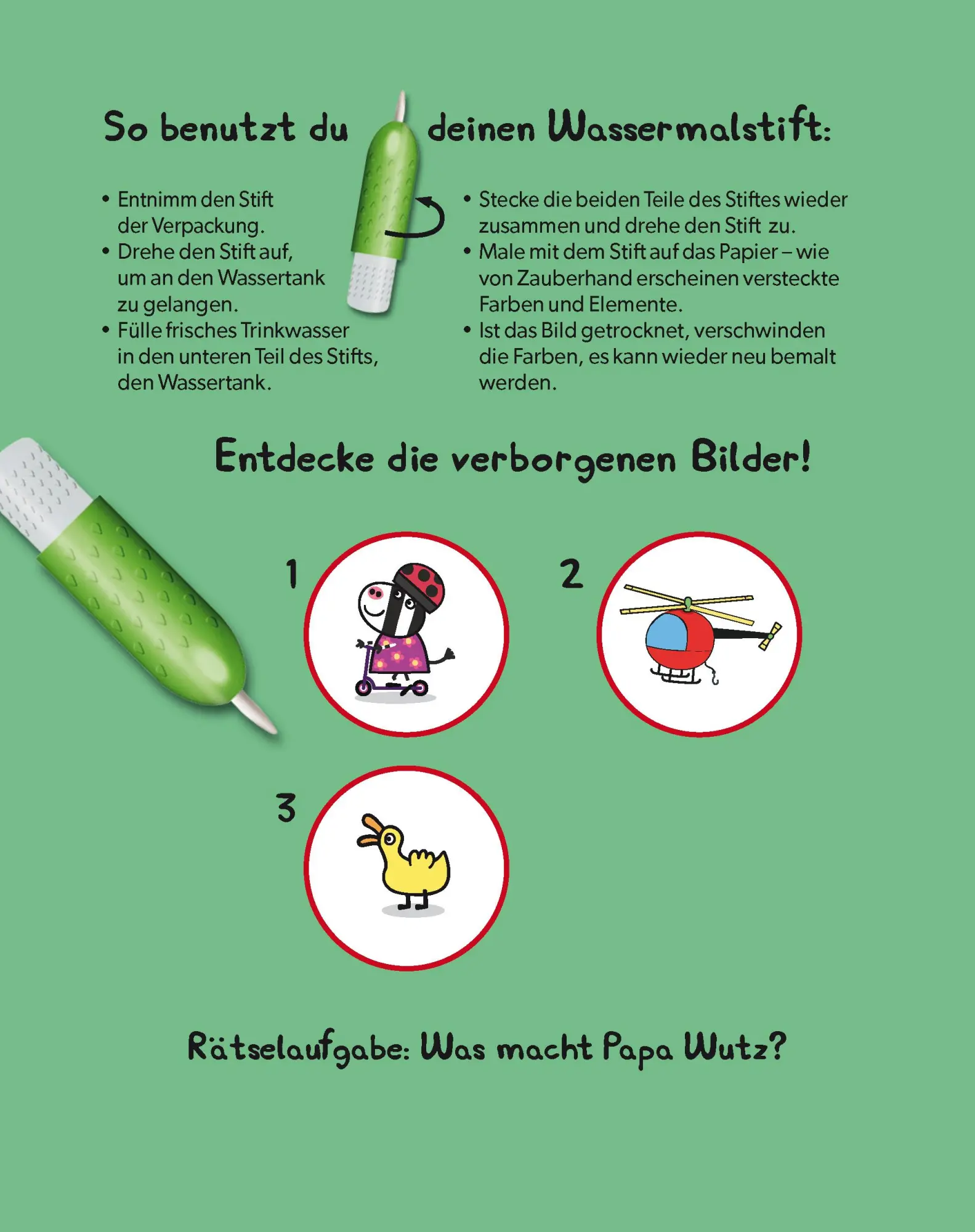 Bild: 9783849942908 | Peppa Pig Wasserzauber - einfach mit Wasser malen | Verlag | Buch