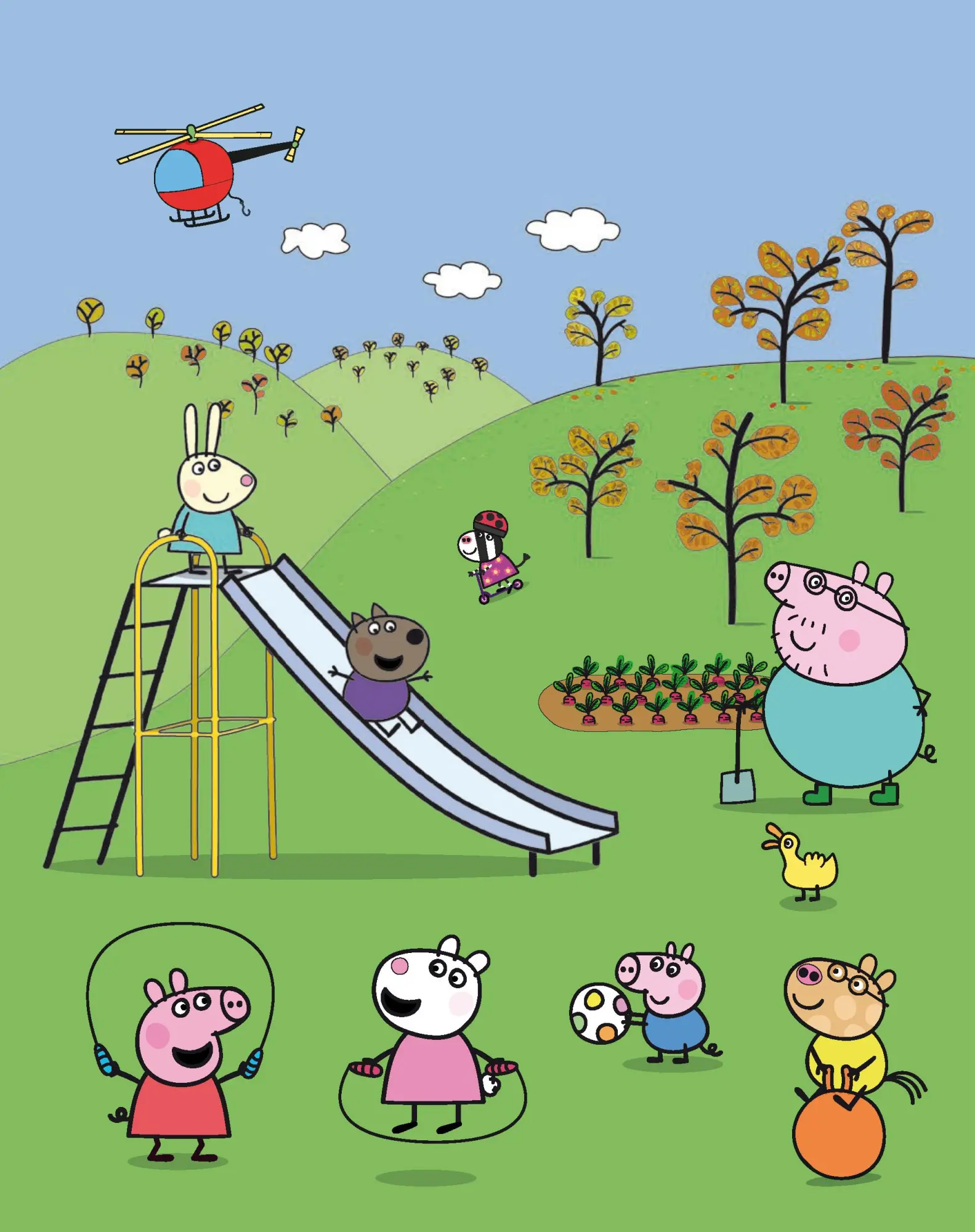 Bild: 9783849942908 | Peppa Pig Wasserzauber - einfach mit Wasser malen | Verlag | Buch