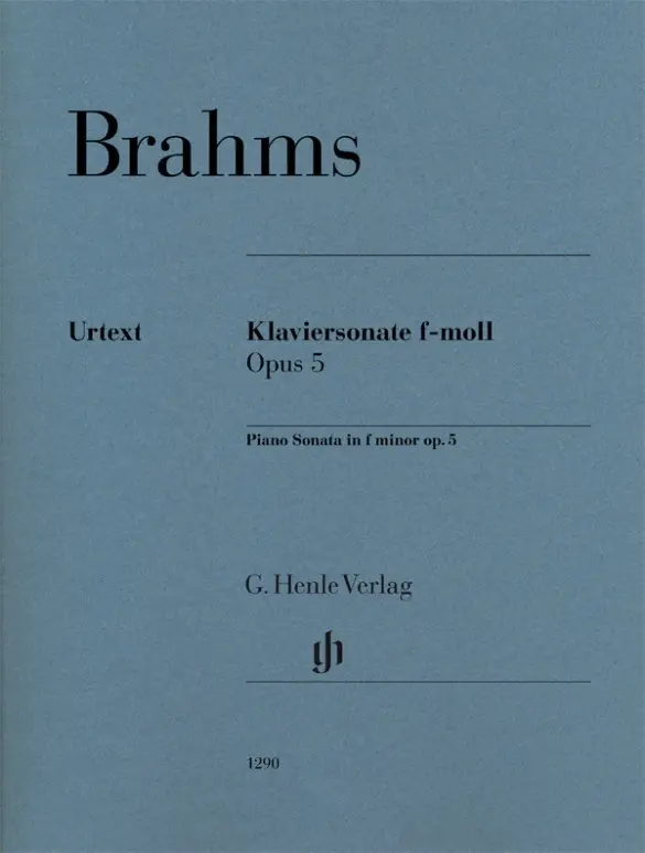 Cover: 9790201812908 | Johannes Brahms - Klaviersonate f-moll op. 5 | Katrin Eich | Buch