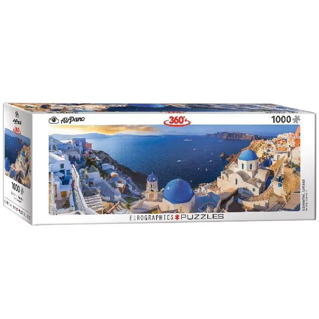 Cover: 628136653008 | Santorini Griechenland (Puzzle) | Panorama-Puzzle | Spiel | 6010-5300