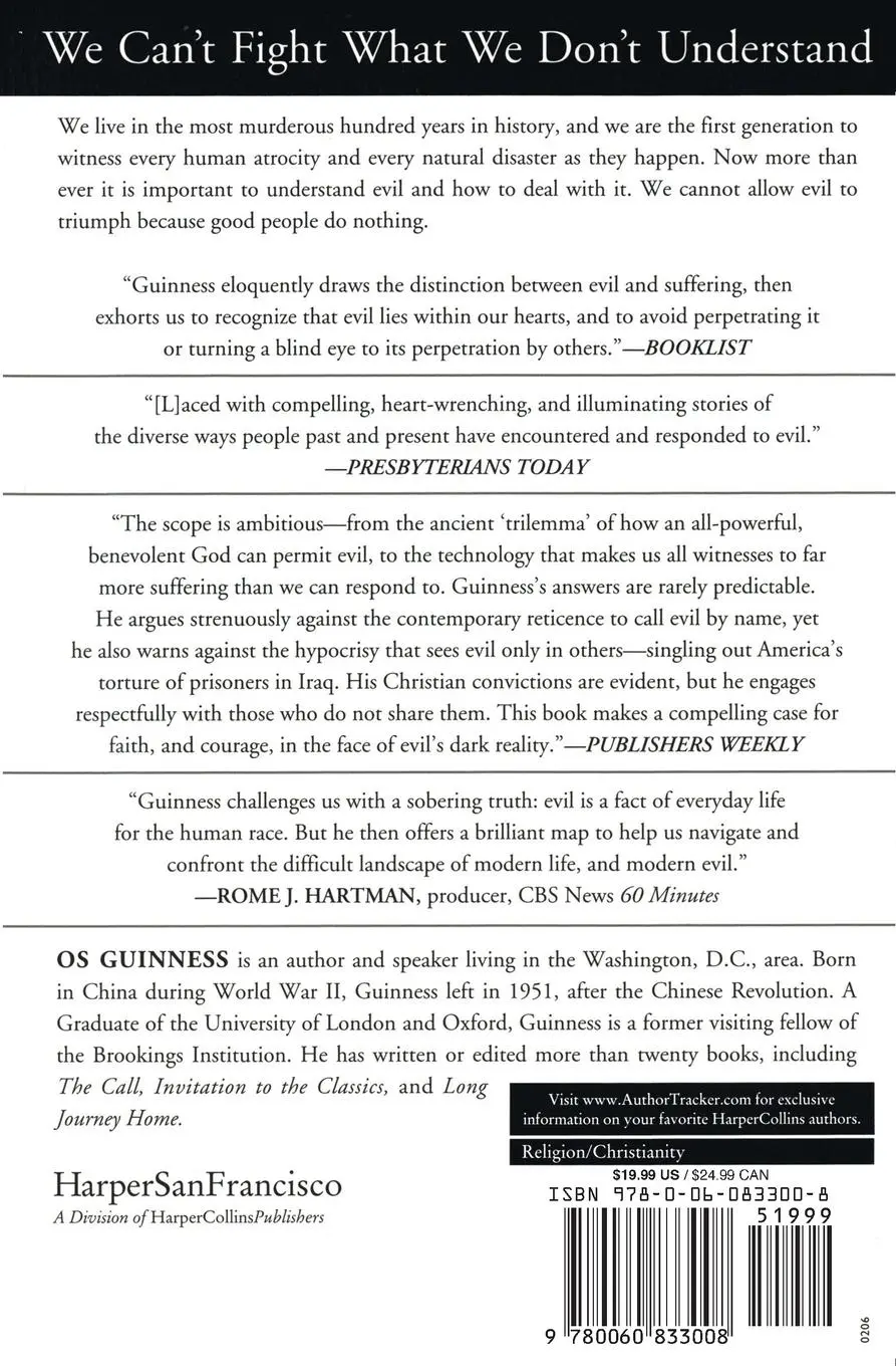 Rückseite: 9780060833008 | Unspeakable | Os Guinness | Taschenbuch | Kartoniert / Broschiert