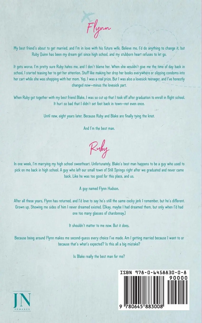 Rückseite: 9780645883008 | Hating the Best Man | Jenny Fyfe (u. a.) | Taschenbuch | Englisch