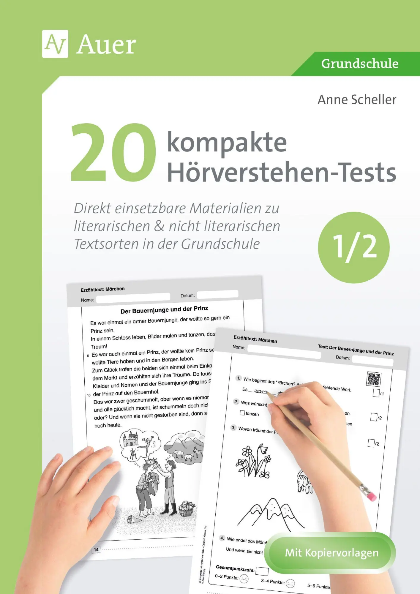 Cover: 9783403093008 | 20 kompakte Hörverstehen-Tests für Klasse 1/2 | Anne Scheller | Bundle