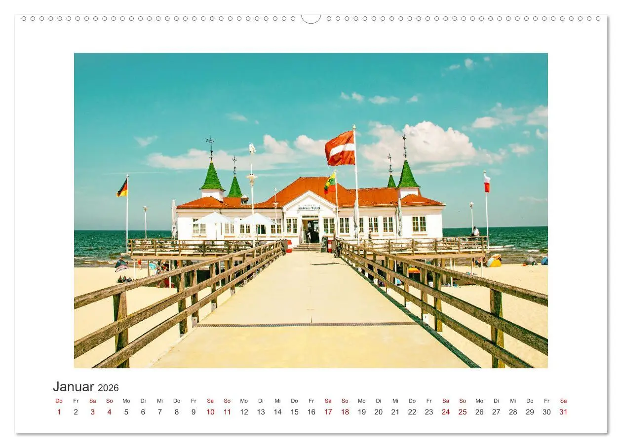 Bild: 9783457623008 | Usedom - ein Traumreiseziel (Wandkalender 2026 DIN A2 quer),...