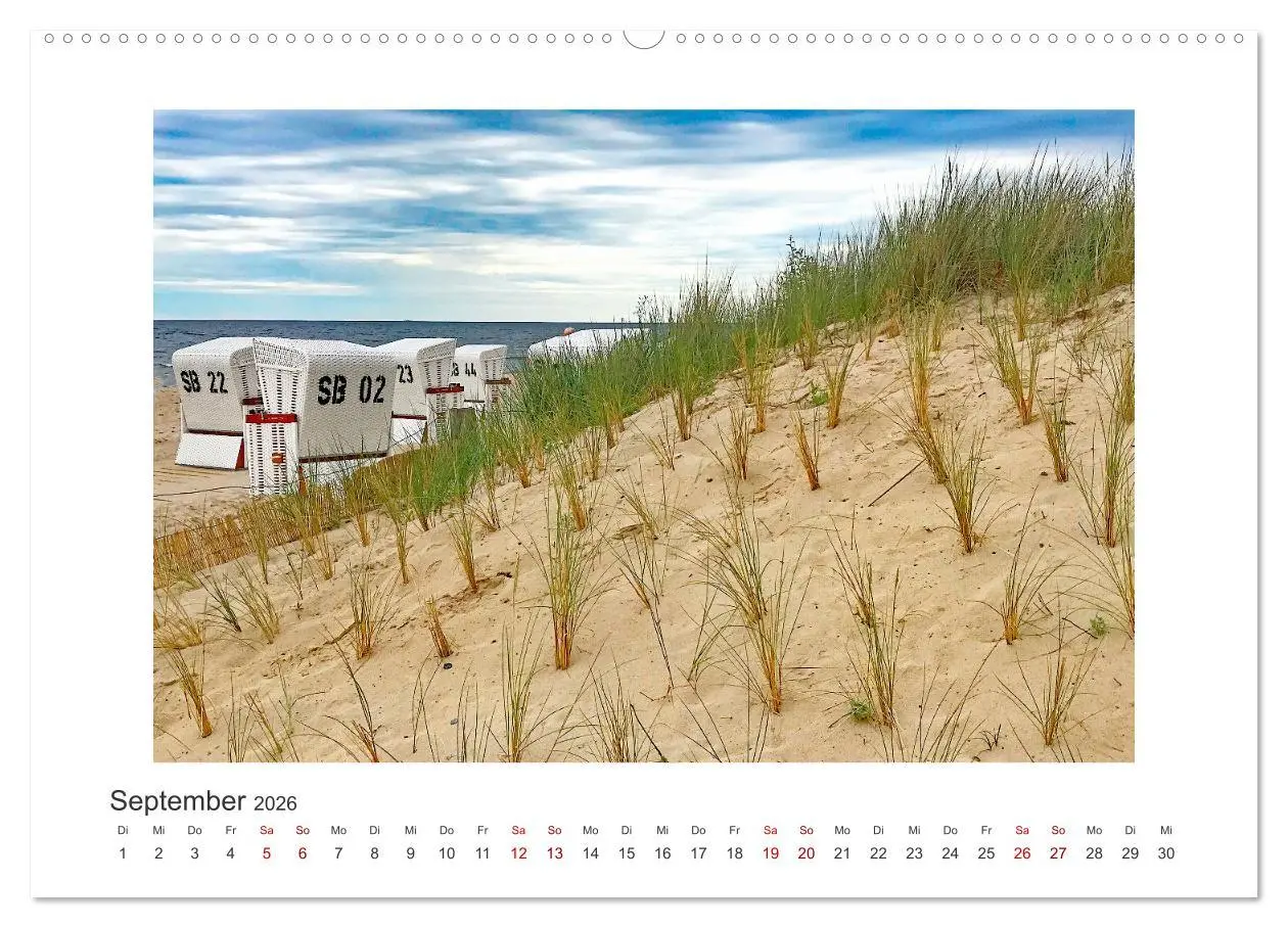 Bild: 9783457623008 | Usedom - ein Traumreiseziel (Wandkalender 2026 DIN A2 quer),...