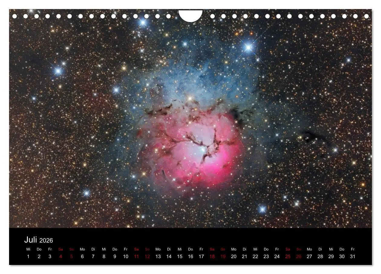 Bild: 9783457863008 | Beeindruckendes Universum (Wandkalender 2026 DIN A4 quer), CALVENDO...