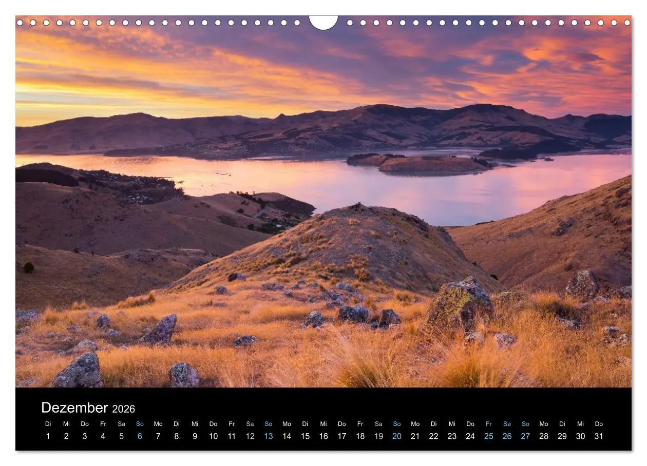 Bild: 9783516023008 | Traumziel Neuseeland 2026 (Wandkalender 2026 DIN A3 quer), CALVENDO...