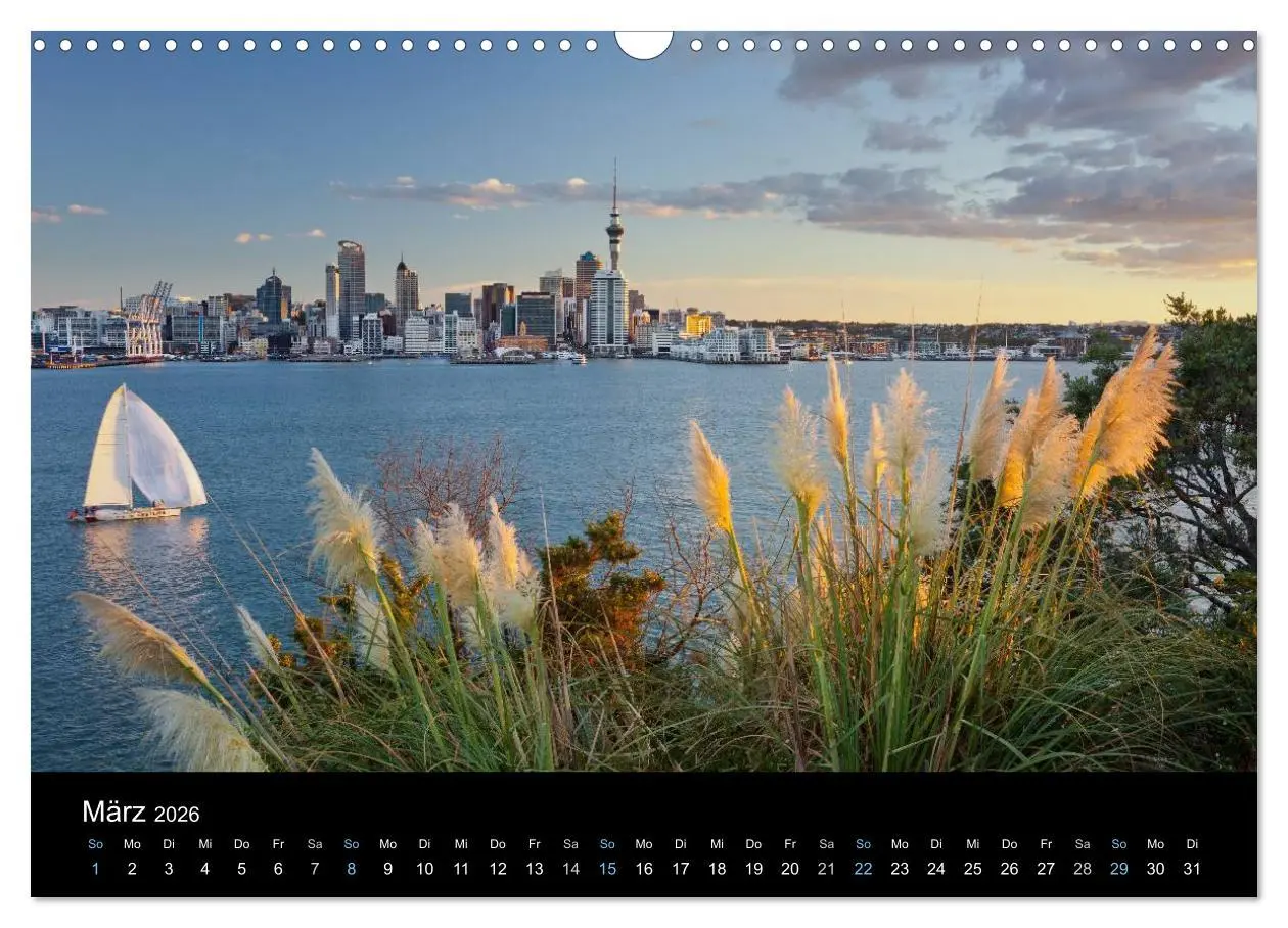 Bild: 9783516023008 | Traumziel Neuseeland 2026 (Wandkalender 2026 DIN A3 quer), CALVENDO...