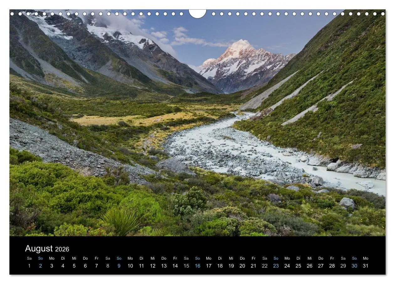 Bild: 9783516023008 | Traumziel Neuseeland 2026 (Wandkalender 2026 DIN A3 quer), CALVENDO...